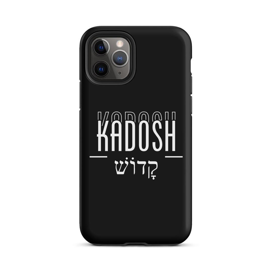 Christian Phone Case Kadosh Hebrew Black for iPhone® iPhone® Phone Cases   