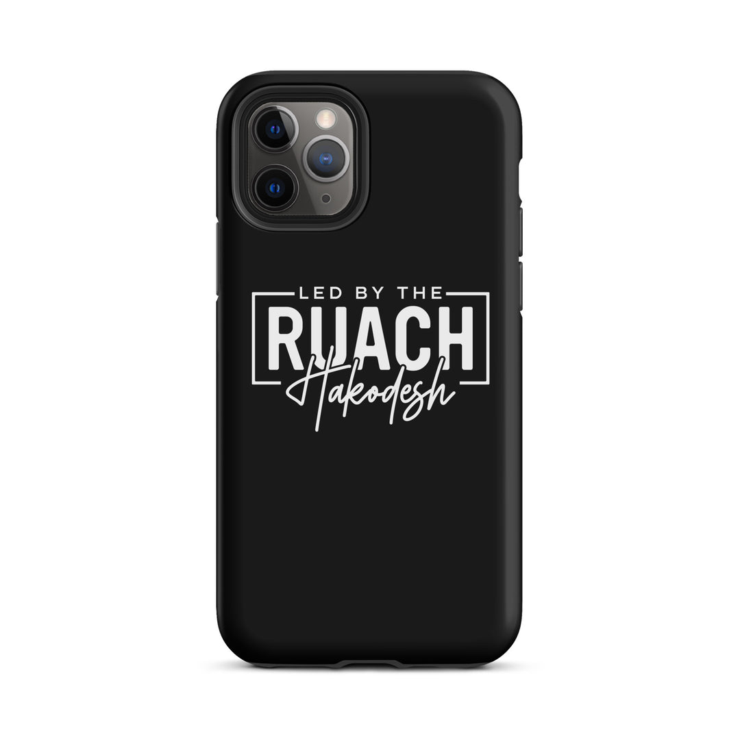 Christian Phone Case Led By Ruach Hakodesh Black for iPhone® iPhone® Phone Cases Matte iPhone 11 Pro 