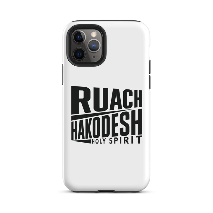 Christian Phone Case Ruach Hakodesh Holy Spirit White for iPhone® iPhone® Phone Cases Matte iPhone 11 Pro 