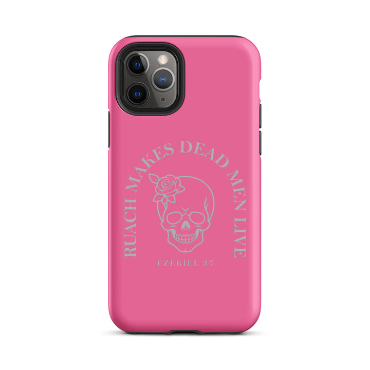 Christian Phone Case Ruach Makes Dead Men Live Pink for iPhone® iPhone® Phone Cases Matte iPhone 11 Pro 