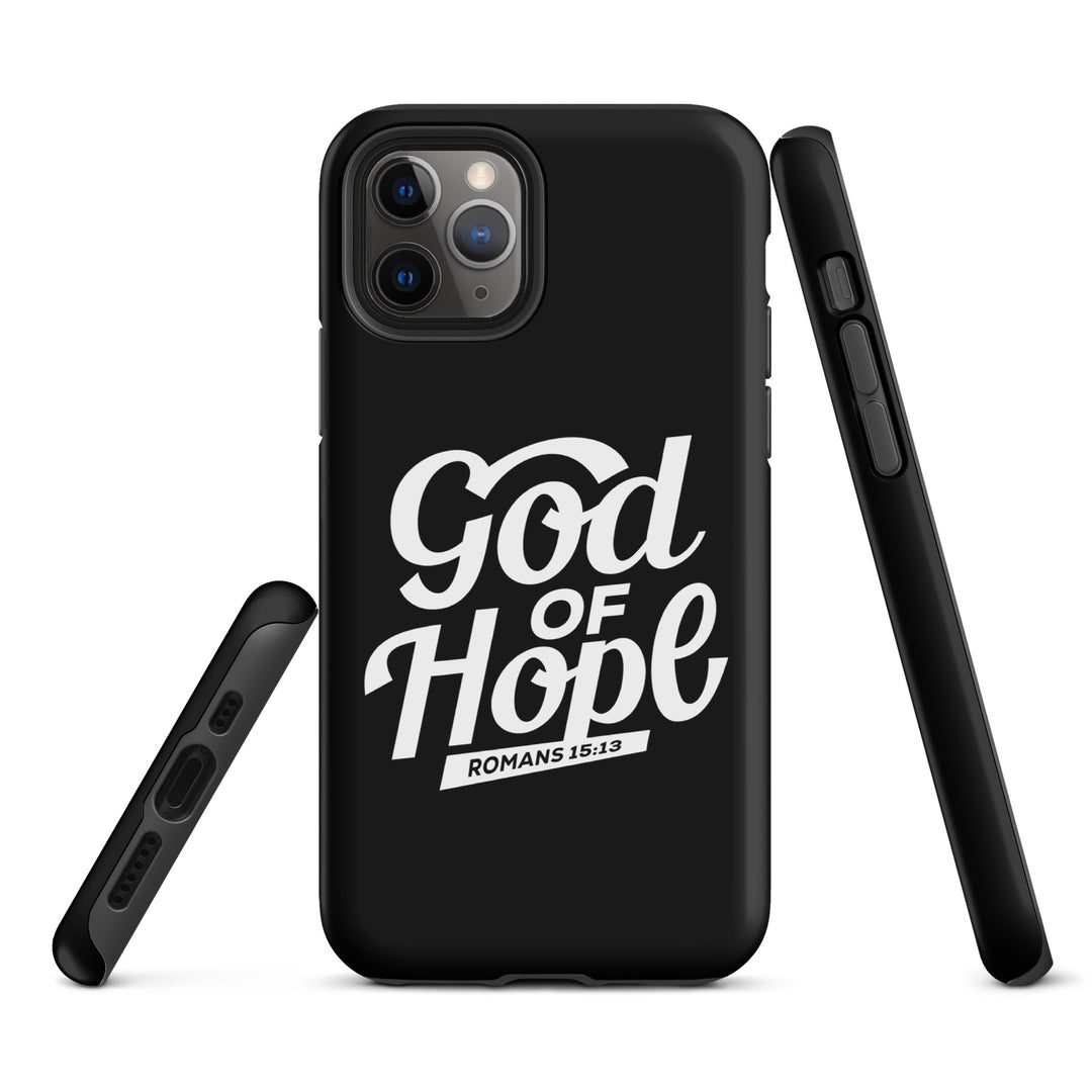 Christian Phone Case God of Hope Black for iPhone® iPhone® Phone Cases   