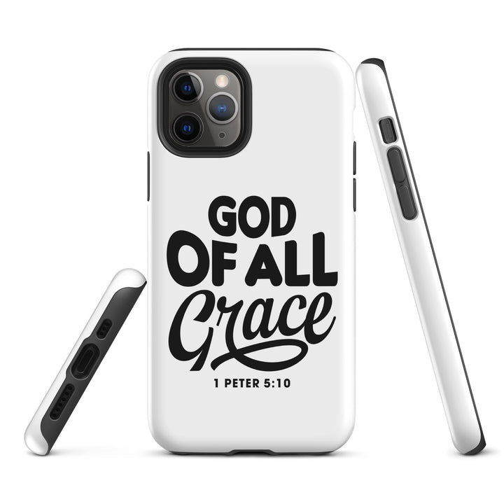 Christian Phone Case God of All Grace White for iPhone® iPhone® Phone Cases   