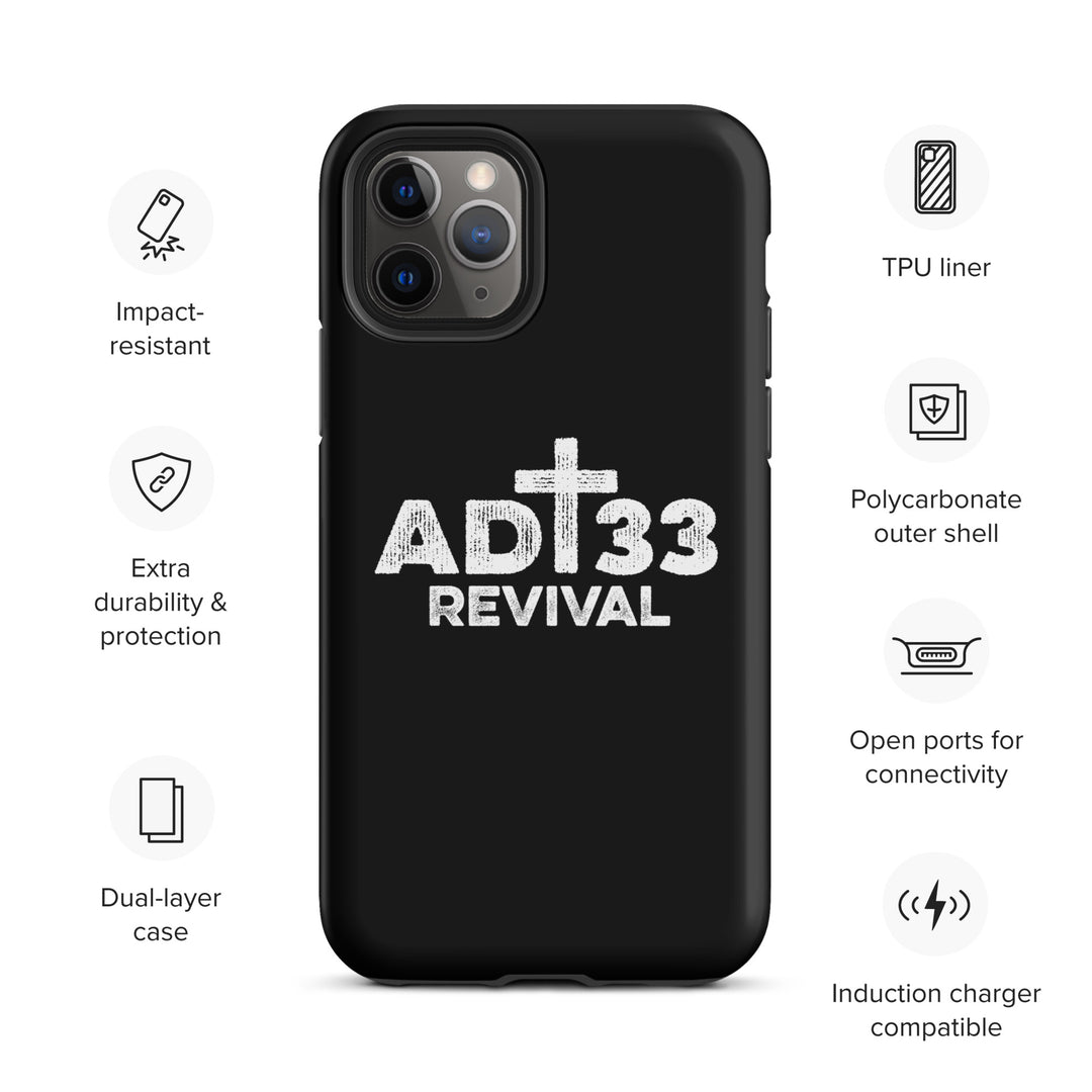 Christian Phone Case AD 33 Revival Black for iPhone® iPhone® Phone Cases   