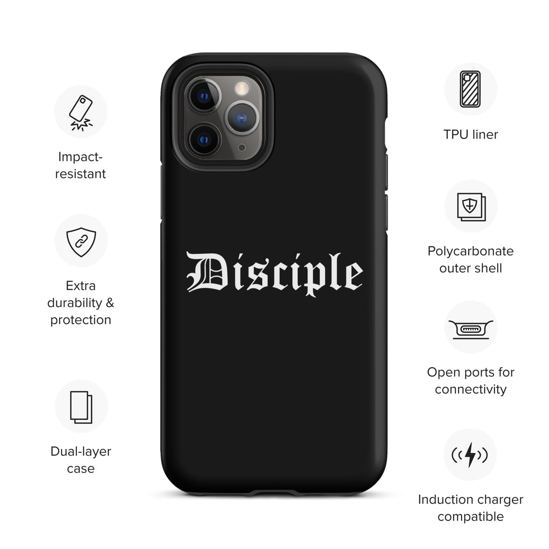 Christian Phone Case Disciple Black for iPhone® iPhone® Phone Cases   