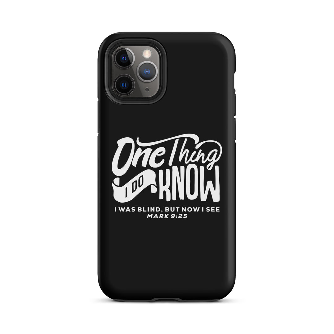 Christian Phone Case Now I See Black for iPhone® iPhone® Phone Cases Matte iPhone 11 Pro 