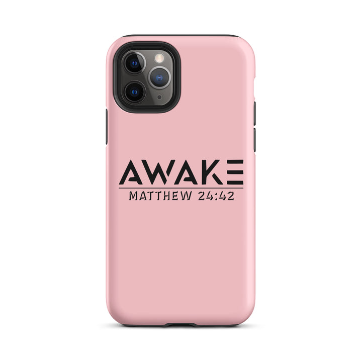 Christian Phone Case Awake Pink for iPhone® iPhone® Phone Cases Matte iPhone 11 Pro 