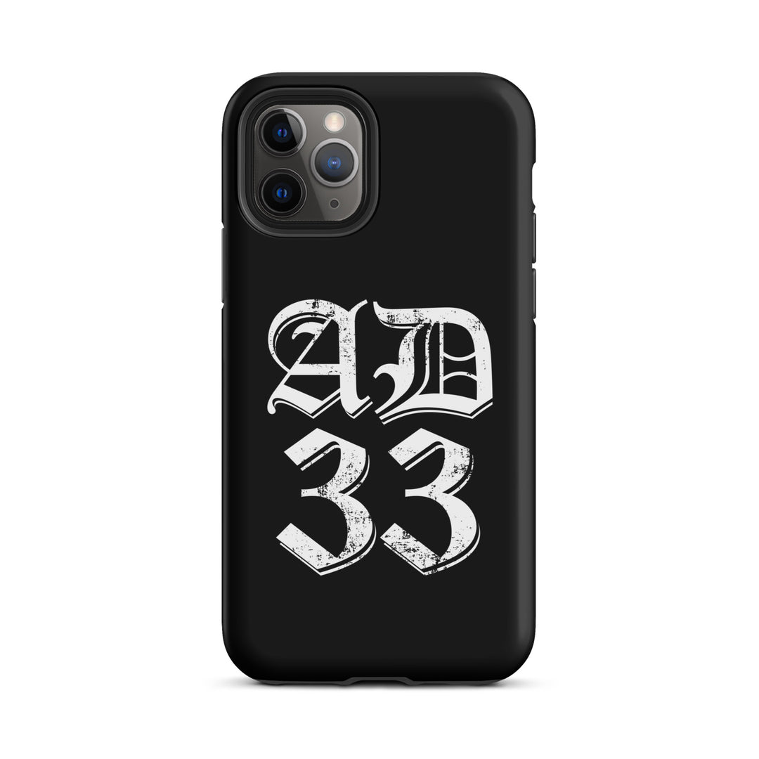 Christian Phone Case AD 33 Old English Black for iPhone® iPhone® Phone Cases Matte iPhone 11 Pro 