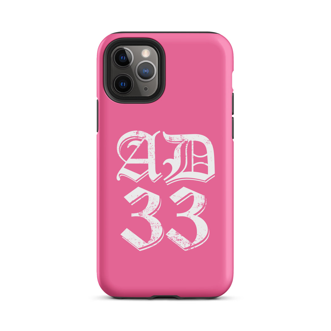 Christian Phone Case AD 33 Old English Pink for iPhone® iPhone® Phone Cases Matte iPhone 11 Pro 