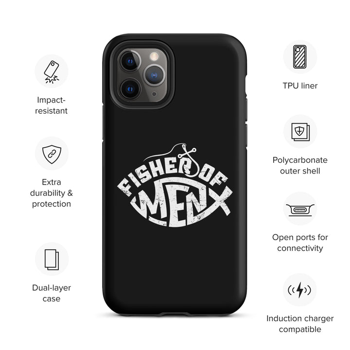 Christian Phone Case Fisher of Men Black for iPhone® iPhone® Phone Cases   