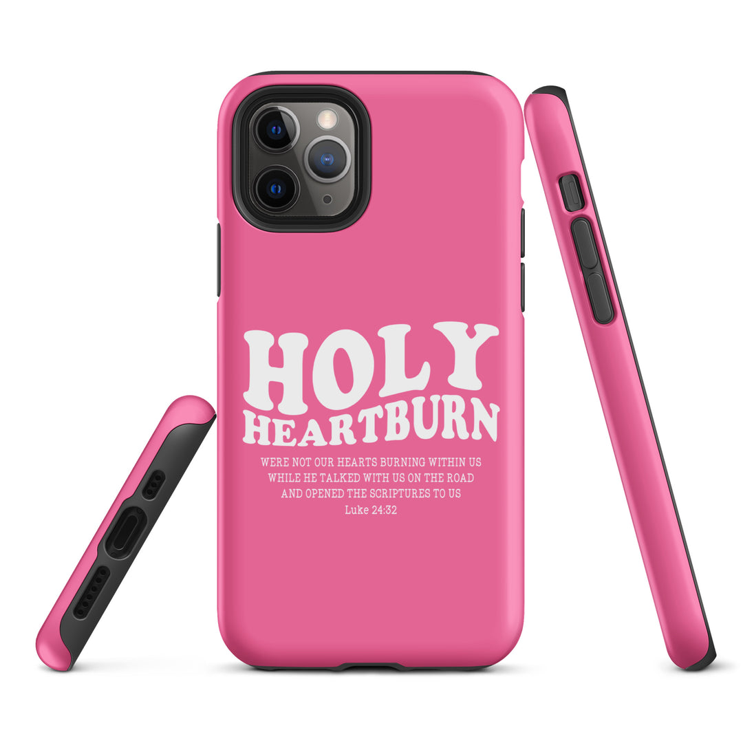 Christian Phone Case Holy Heartburn Pink  for iPhone® iPhone® Phone Cases   