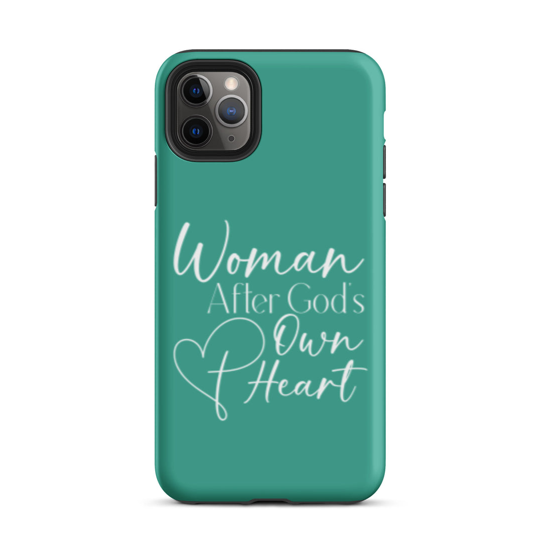 Christian Phone Case Woman After God's Heart for iPhone® iPhone® Phone Cases Matte iPhone 11 Pro Max 