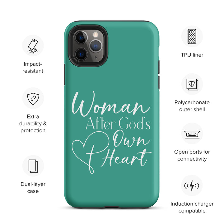 Christian Phone Case Woman After God's Heart for iPhone® iPhone® Phone Cases   