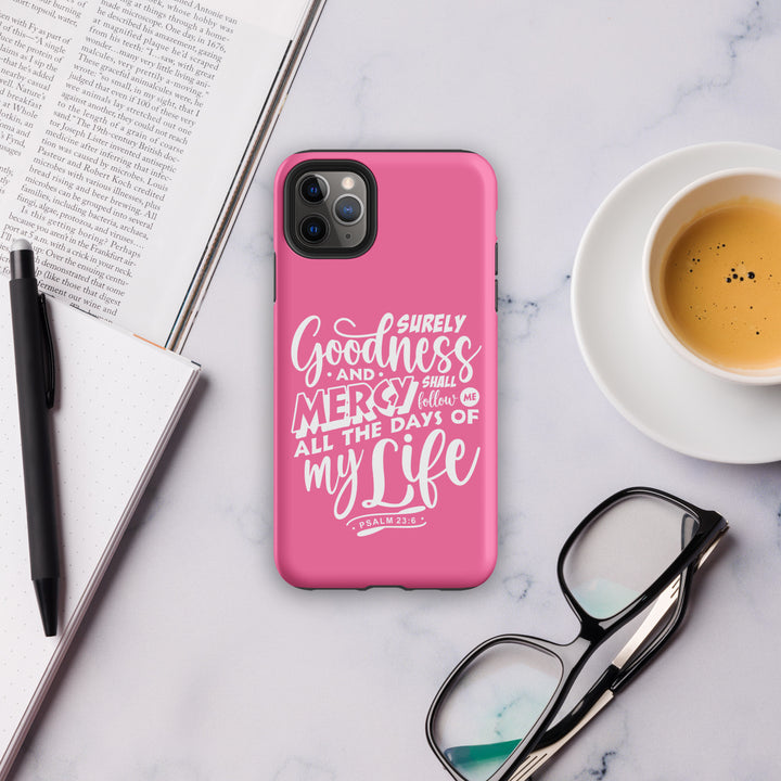 Christian Phone Case Goodness and Mercy for iPhone® iPhone® Phone Cases   