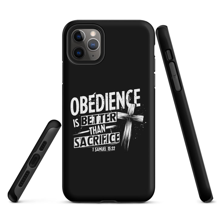 Christian Phone Case Obedience Is Better for iPhone® iPhone® Phone Cases   