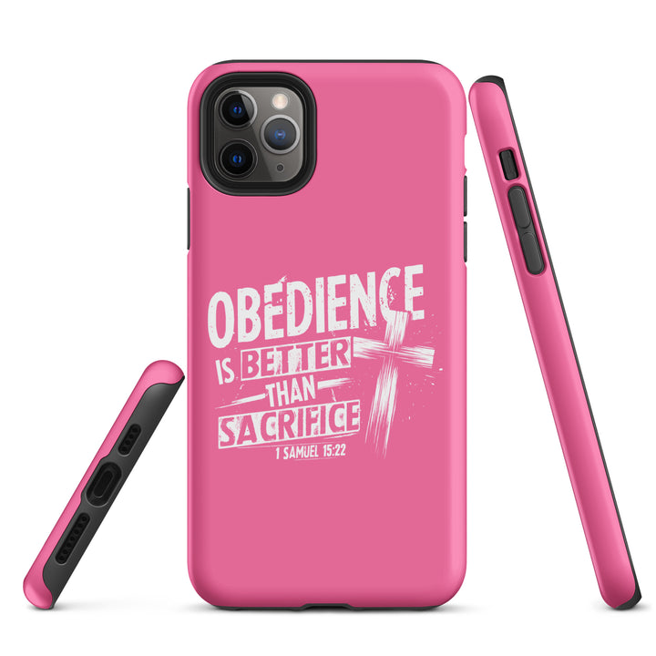 Christian Phone Case Obedience IS Better for iPhone® iPhone® Phone Cases   