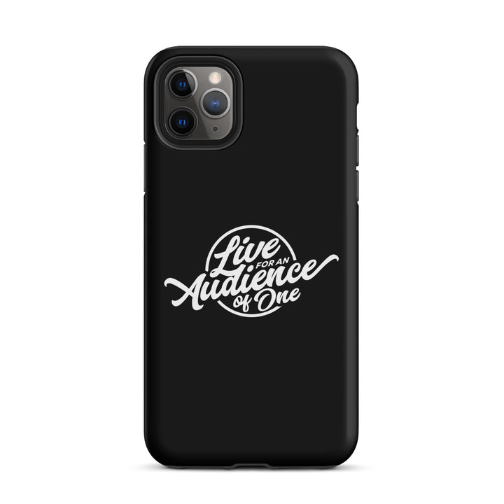 Christian Phone Case Audience of One Black for iPhone® iPhone® Phone Cases Matte iPhone 11 Pro Max 