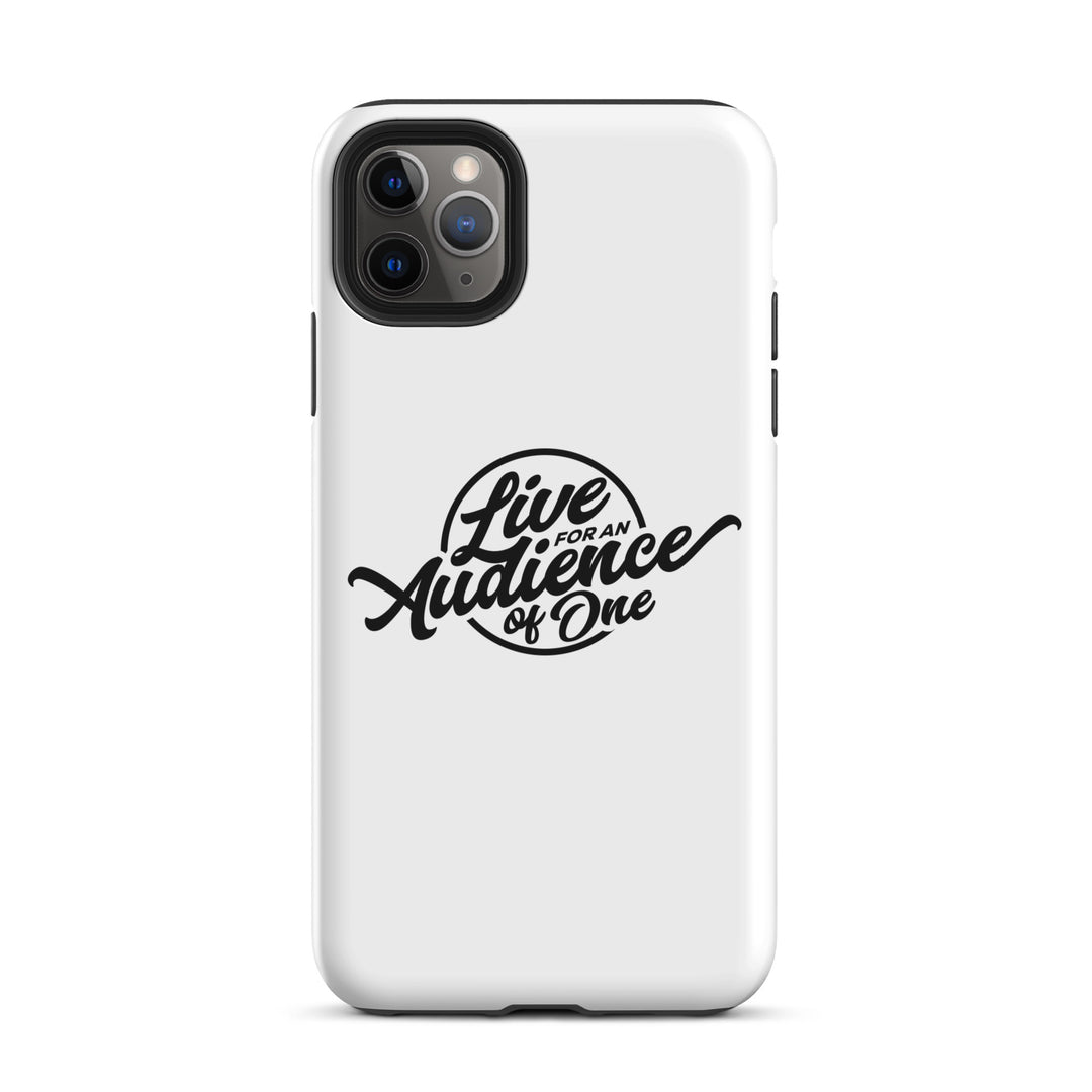 Christian Phone Case Audience of One White for iPhone® iPhone® Phone Cases Matte iPhone 11 Pro Max 