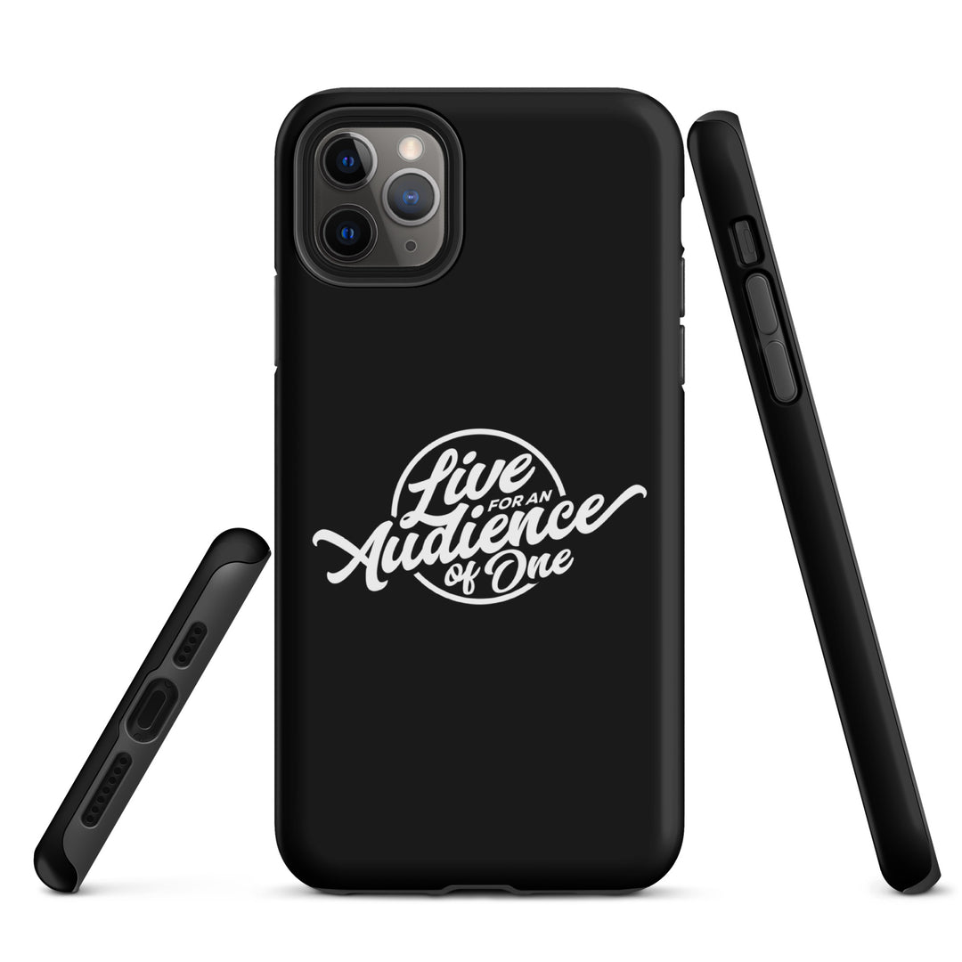 Christian Phone Case Audience of One Black for iPhone® iPhone® Phone Cases   