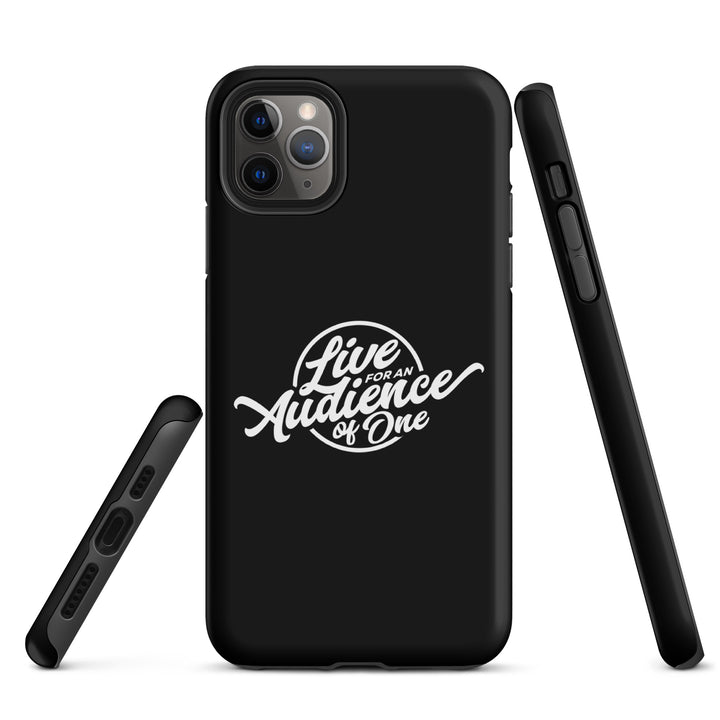 Christian Phone Case Audience of One Black for iPhone® iPhone® Phone Cases   