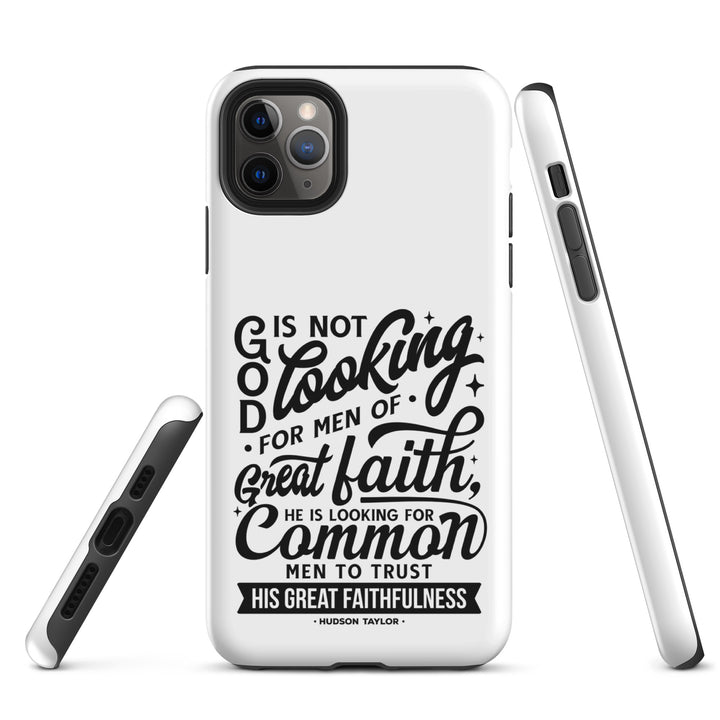 Christian Phone Case Common Men White for iPhone® iPhone® Phone Cases   