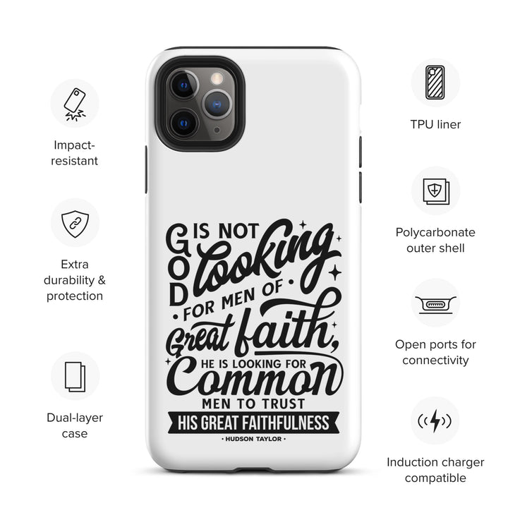 Christian Phone Case Common Men White for iPhone® iPhone® Phone Cases   