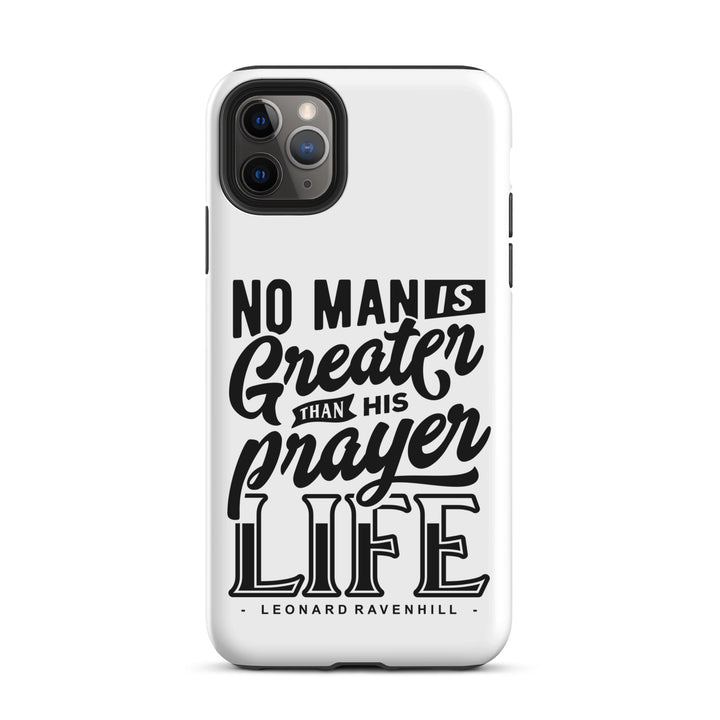 Christian Phone Case Prayer Life White for iPhone® iPhone® Phone Cases Matte iPhone 11 Pro Max 