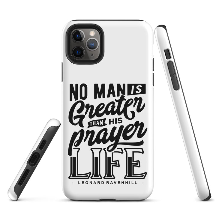 Christian Phone Case Prayer Life White for iPhone® iPhone® Phone Cases   