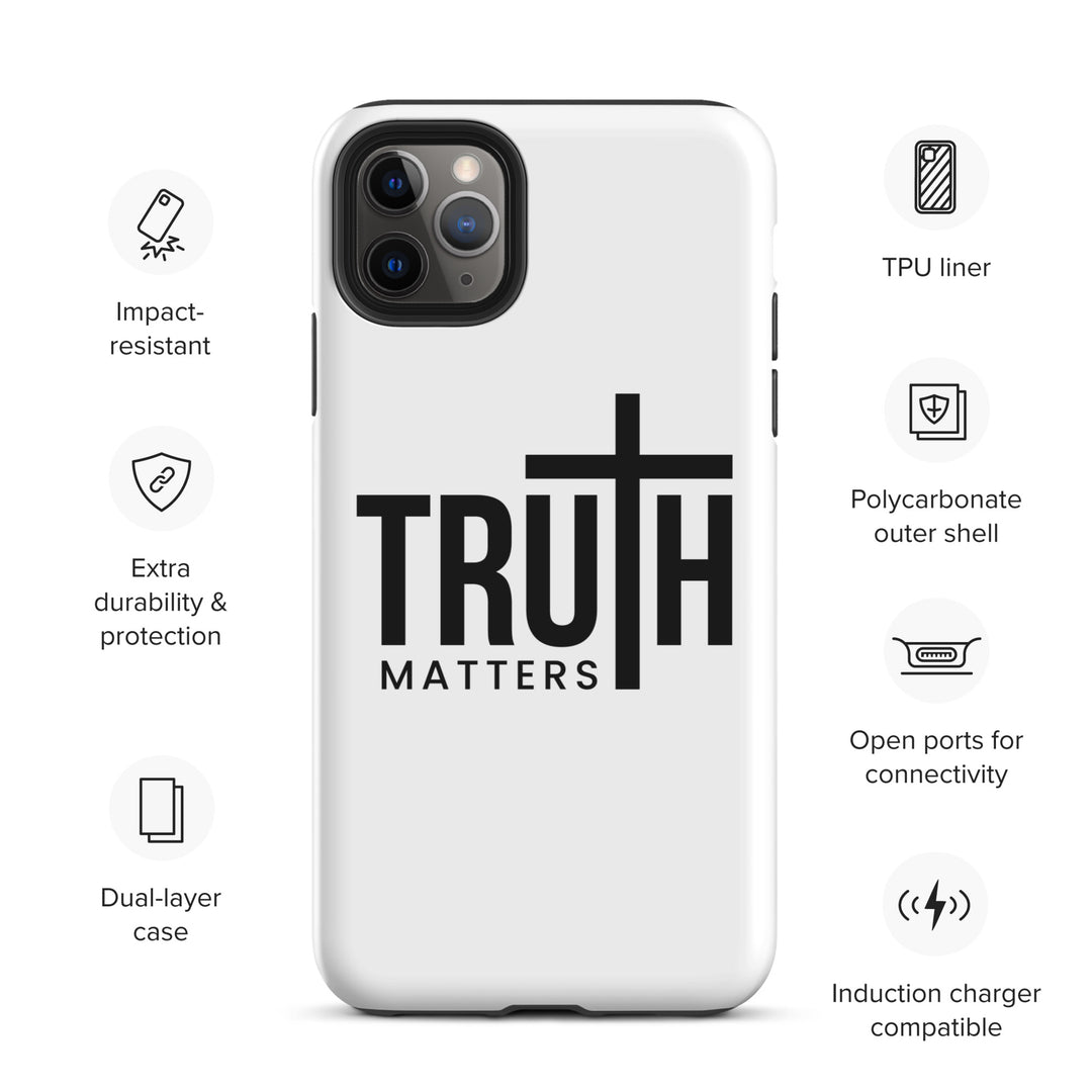 Christian Phone Case Truth Matters White for iPhone® iPhone® Phone Cases   