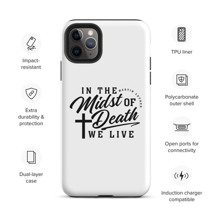 Christian Phone Case Midst of Death White for iPhone® iPhone® Phone Cases   