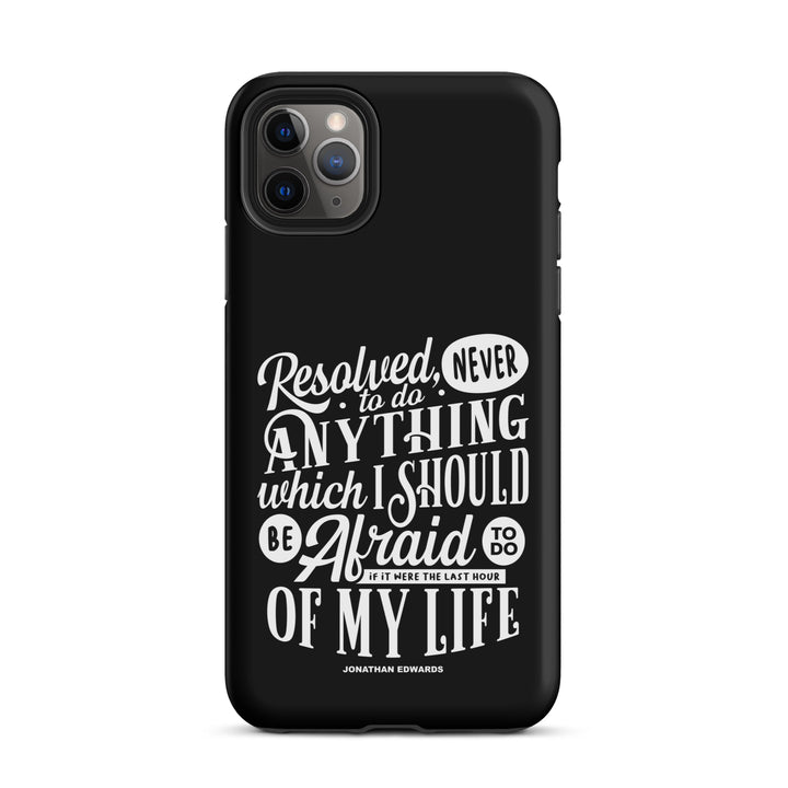 Christian Phone Case Last Hour Black for iPhone® iPhone® Phone Cases Matte iPhone 11 Pro Max 