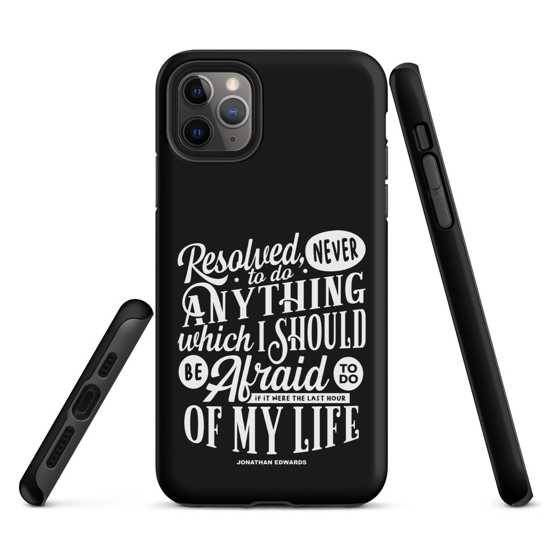 Christian Phone Case Last Hour Black for iPhone® iPhone® Phone Cases   