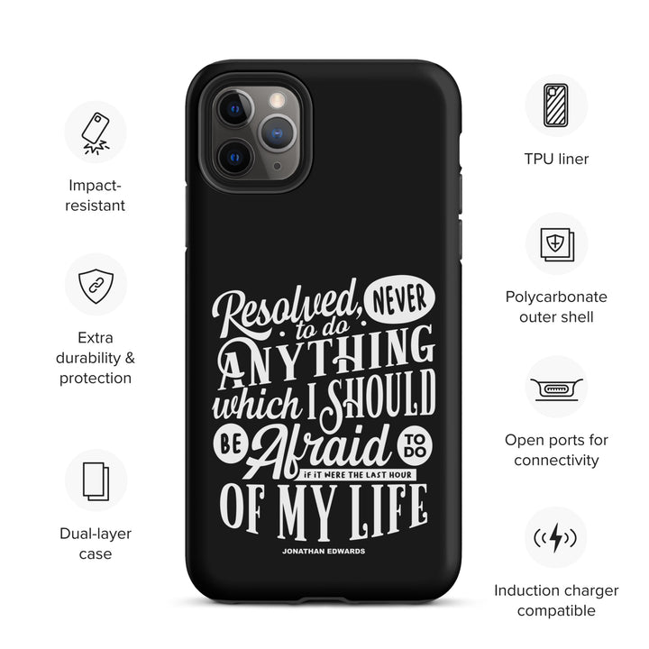 Christian Phone Case Last Hour Black for iPhone® iPhone® Phone Cases   