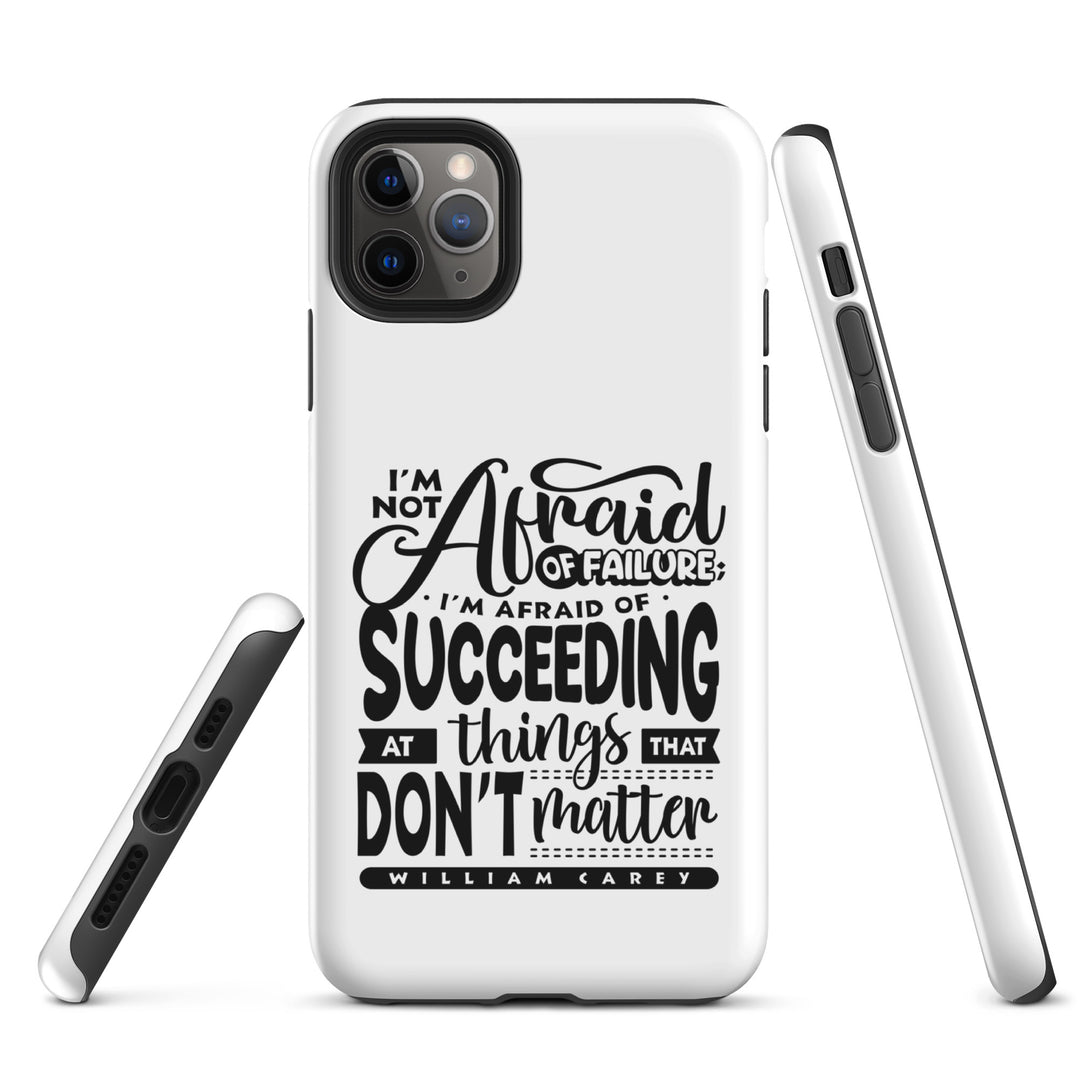 Christian Phone Case Things That Matter White for iPhone® iPhone® Phone Cases   