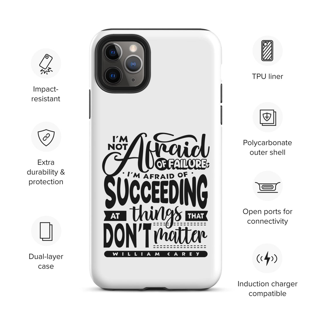 Christian Phone Case Things That Matter White for iPhone® iPhone® Phone Cases   