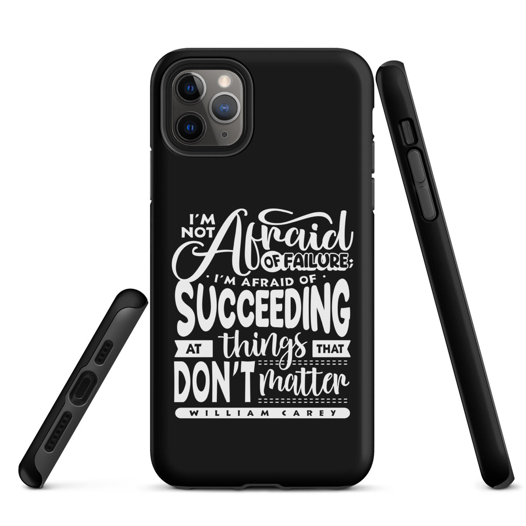 Christian Phone Case Things That Matter Black for iPhone® iPhone® Phone Cases   