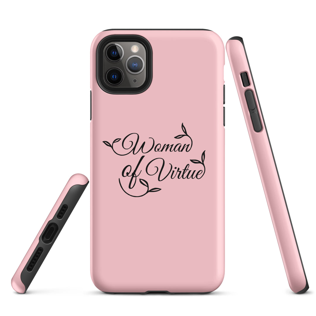 Christian Phone Case Woman of Virtue Pink for iPhone® iPhone® Phone Cases   