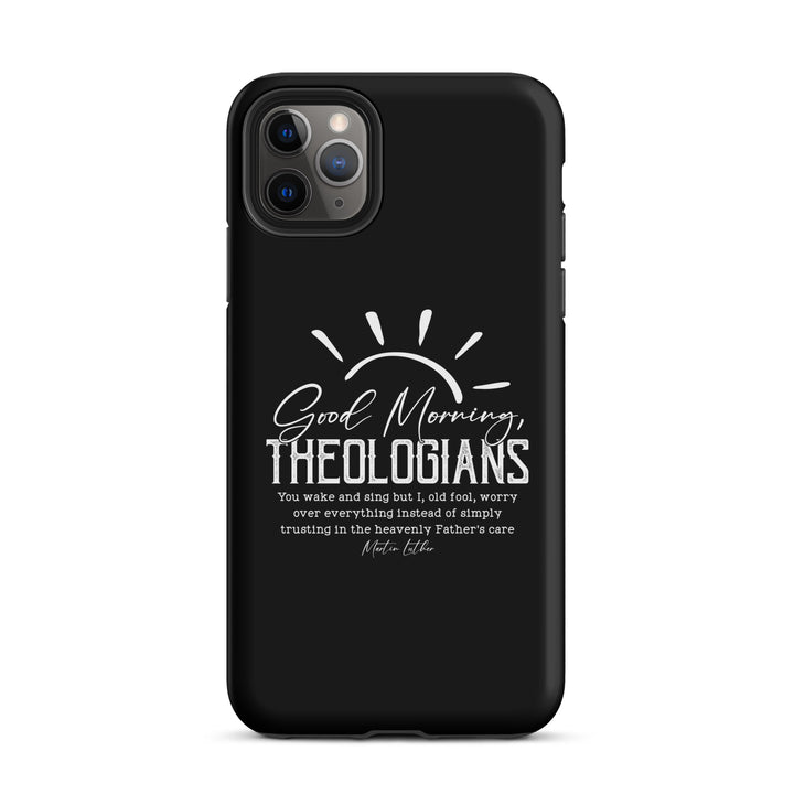 Christian Phone Case Luther's Theologians Black for iPhone® iPhone® Phone Cases Matte iPhone 11 Pro Max 