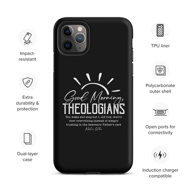 Christian Phone Case Luther's Theologians Black for iPhone® iPhone® Phone Cases   