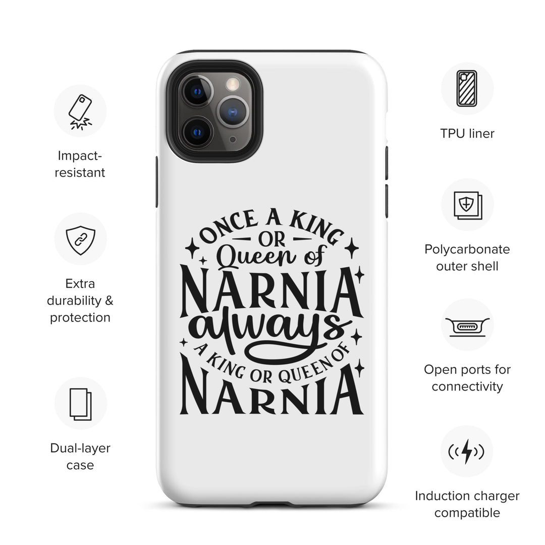 Christian Phone Case King or Queen Narnia White for iPhone® iPhone® Phone Cases   