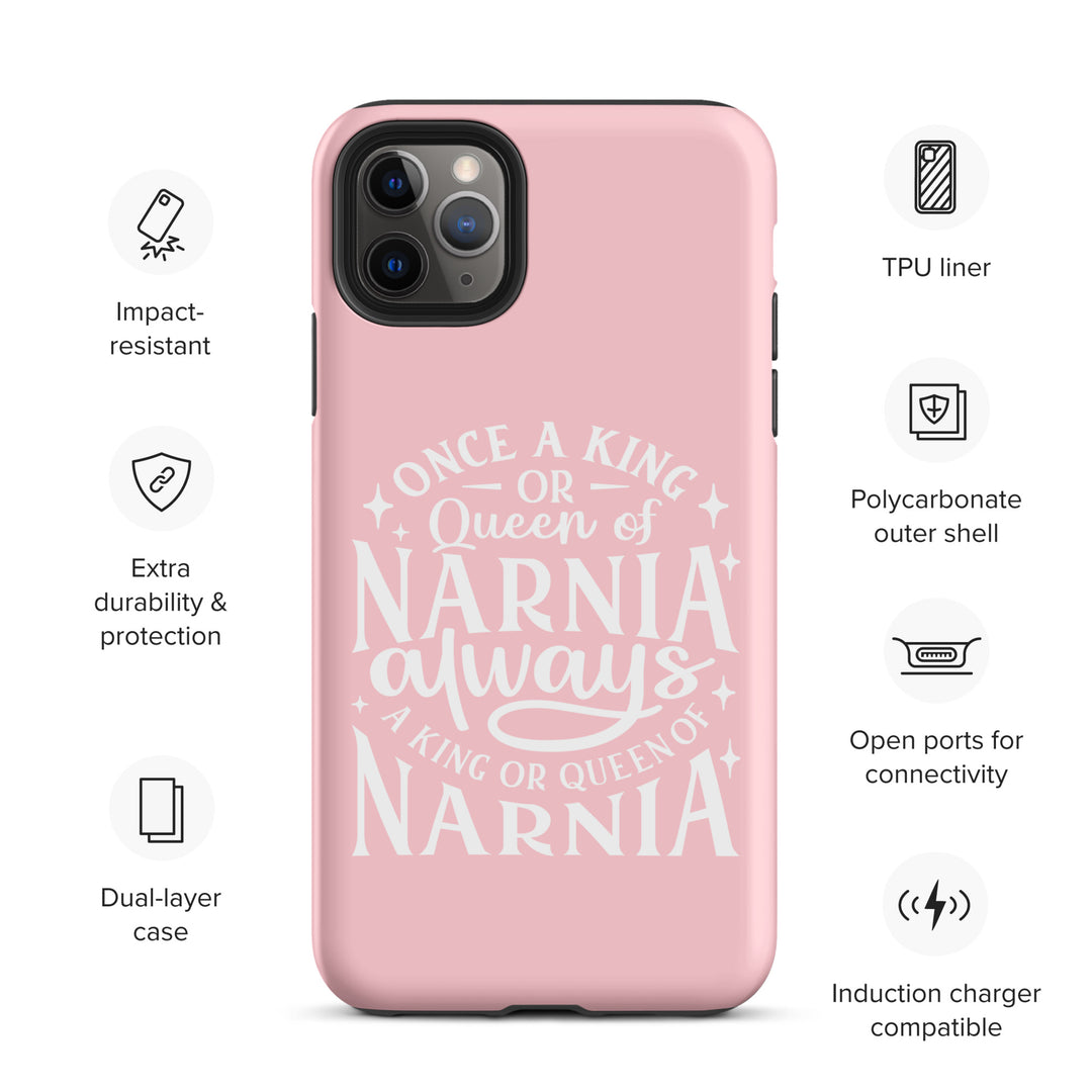 Christian Phone Case King or Queen Narnia Pink for iPhone® iPhone® Phone Cases   