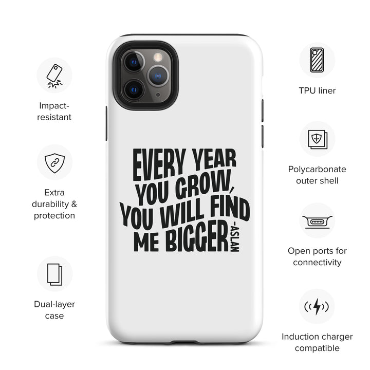 Christian Phone Case Every Year You Grow White  for iPhone® iPhone® Phone Cases   