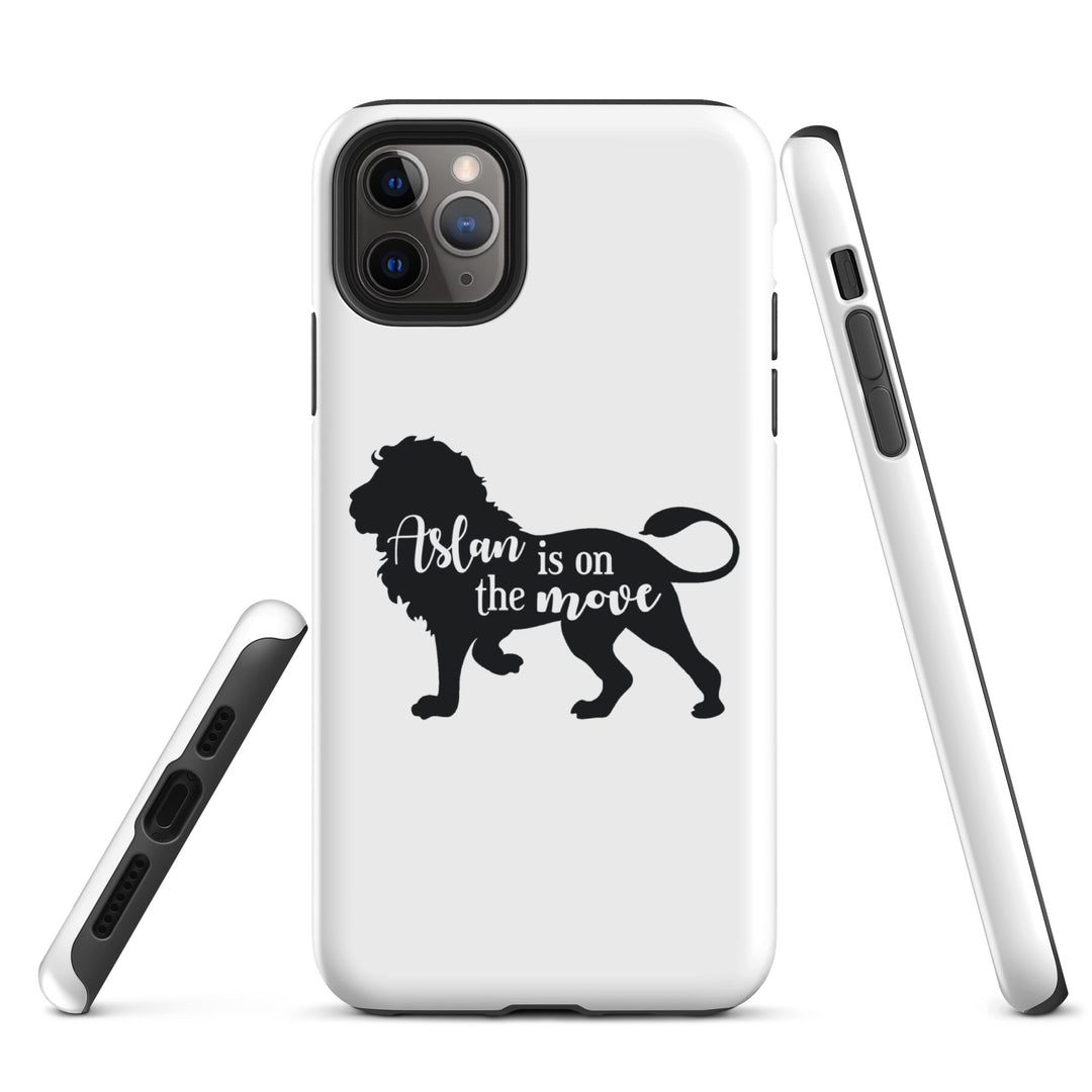 Christian Phone Case Aslan Is On The Move White for iPhone® iPhone® Phone Cases   