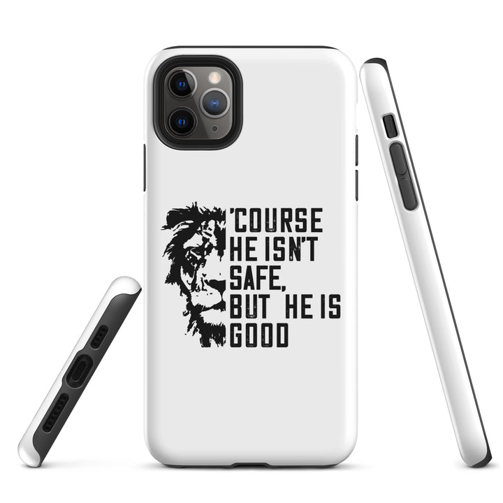 Christian Phone Case 'Course He Isn't Safe White for iPhone® iPhone® Phone Cases   