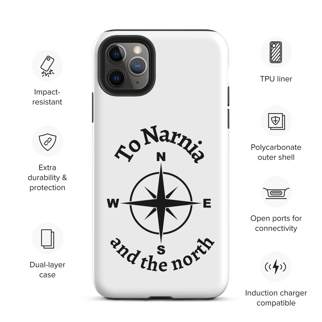 Christian Phone Case To Narnia White Christian Phone Case for iPhone® iPhone® Phone Cases   