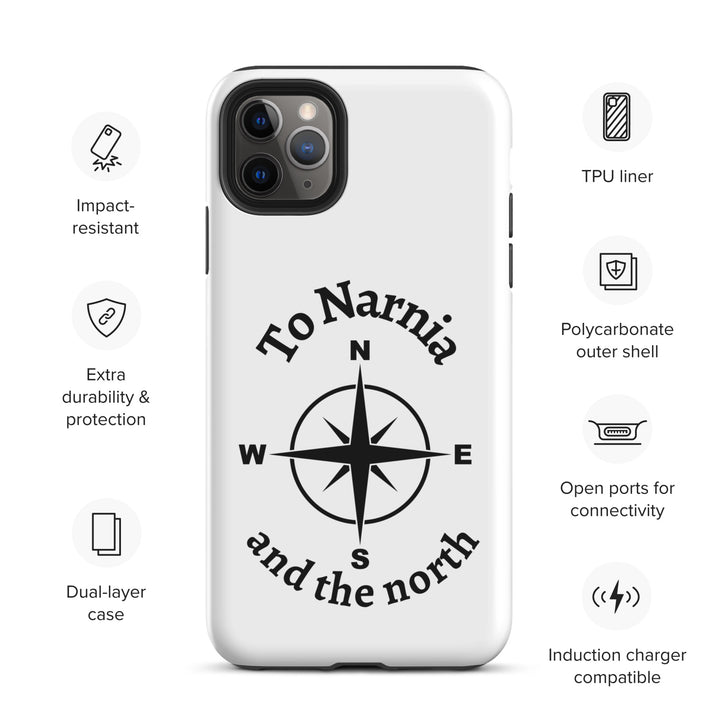 Christian Phone Case To Narnia White Christian Phone Case for iPhone® iPhone® Phone Cases   