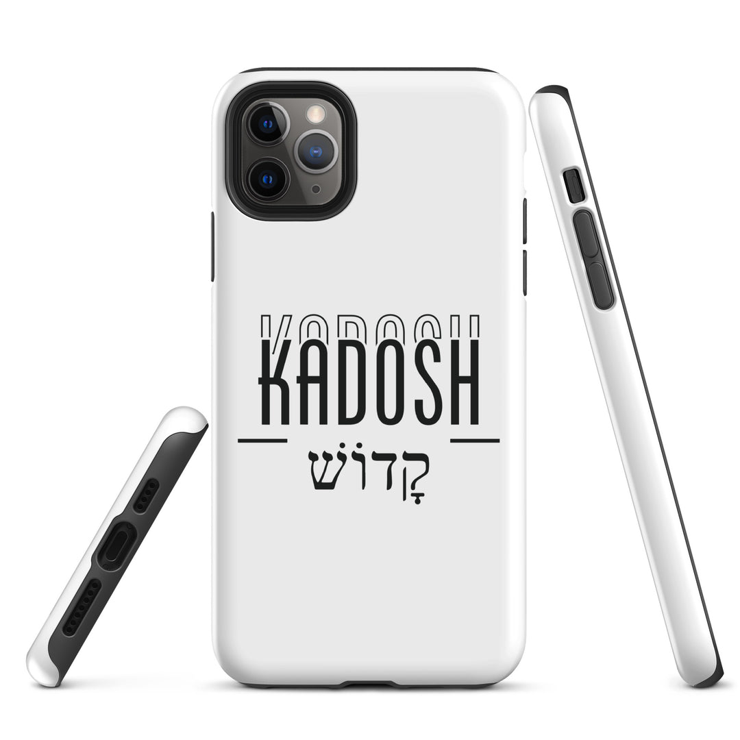 Christian Phone Case Kadosh Hebrew White for iPhone® iPhone® Phone Cases   