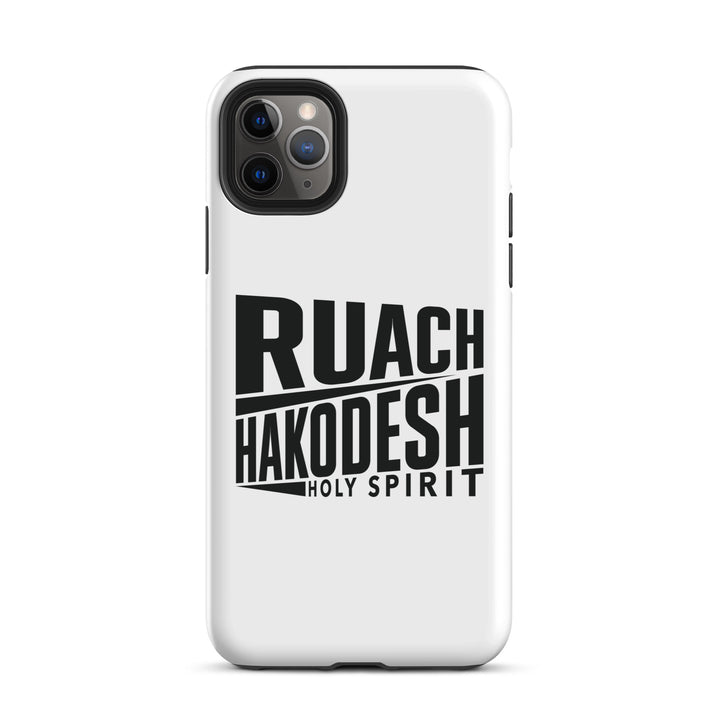 Christian Phone Case Ruach Hakodesh Holy Spirit White for iPhone® iPhone® Phone Cases Matte iPhone 11 Pro Max 