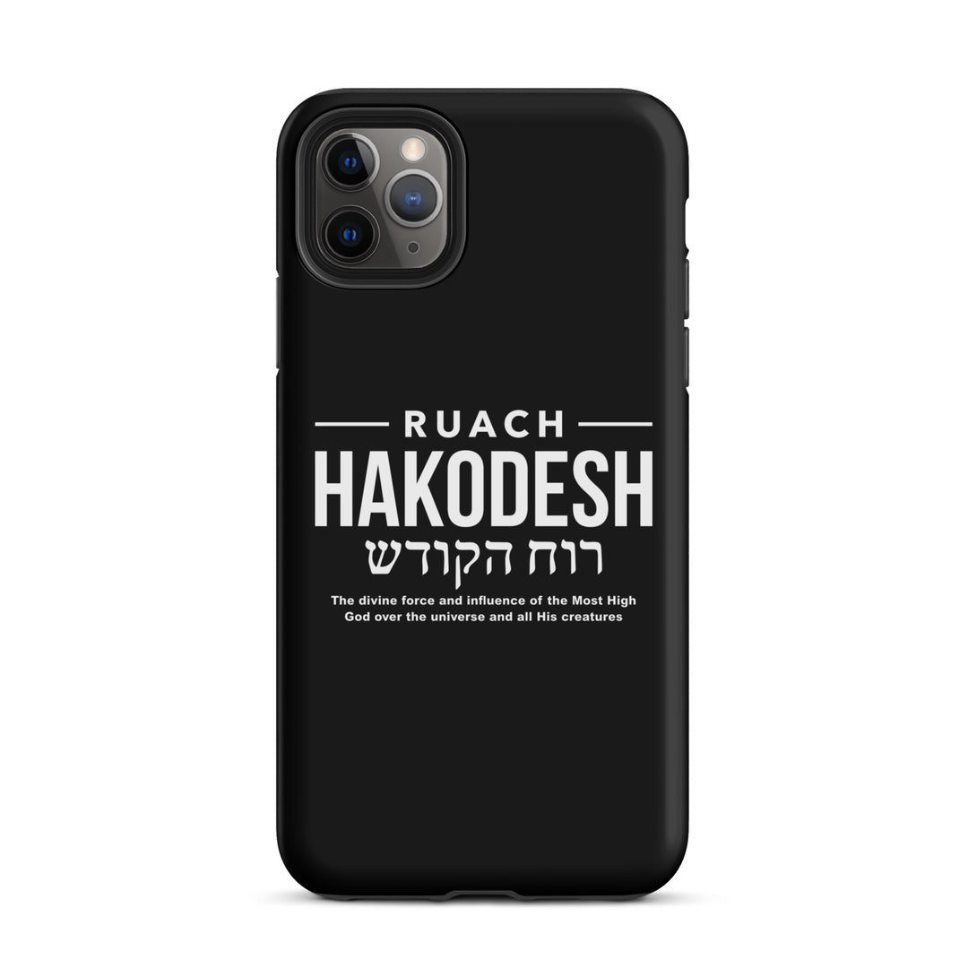 Christian Phone Case Ruach Hakodesh Divine Force for iPhone® iPhone® Phone Cases Matte iPhone 11 Pro Max 