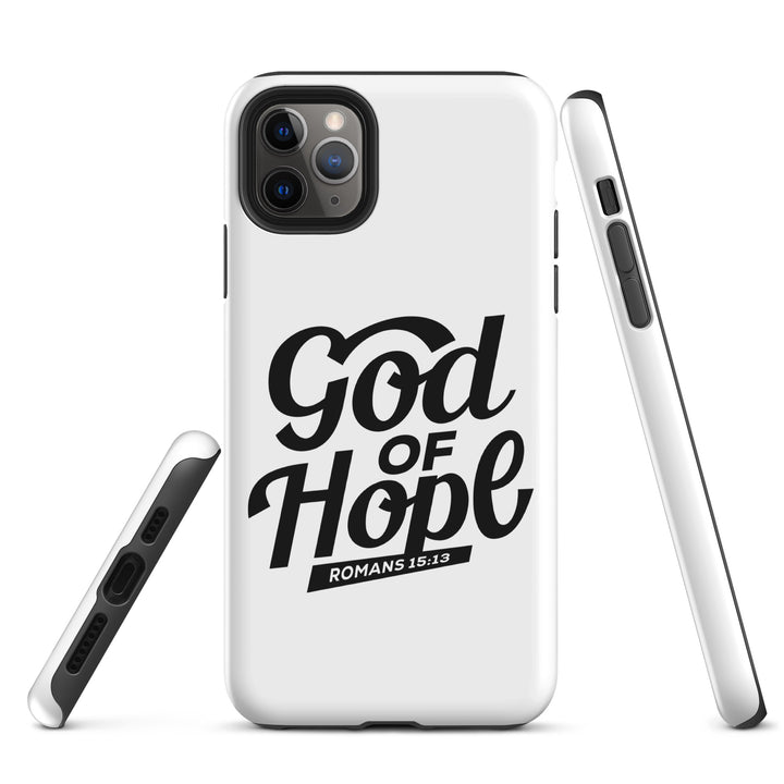 Christian Phone Case God of Hope White for iPhone® iPhone® Phone Cases   