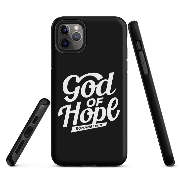 Christian Phone Case God of Hope Black for iPhone® iPhone® Phone Cases   